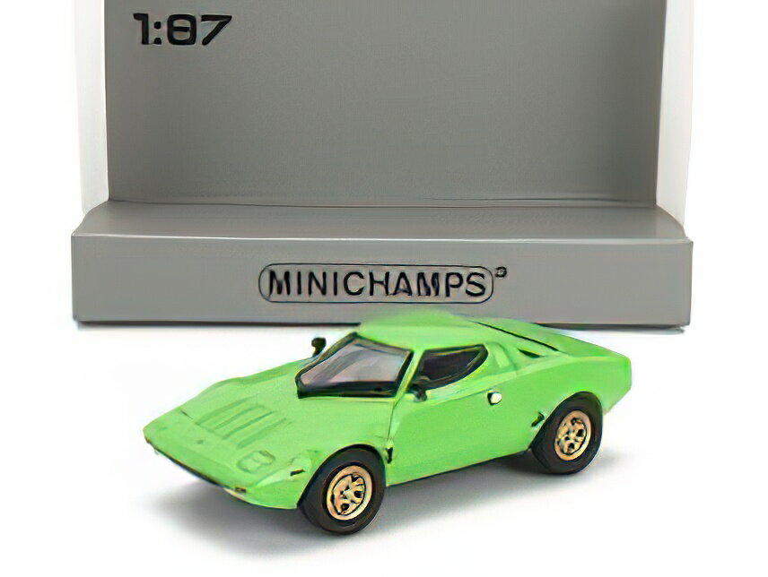 Rakuten - LANCIA STRATOS 1974 - GREEN/Minichamps 1/87ミニカー