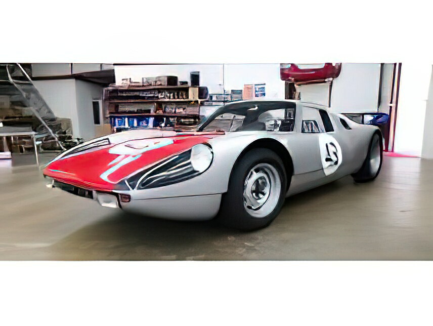 【予約】12月以降発売予定PORSCHE 904 CARRERA GTS ch.904-025 N 26 SILVERSTONE INTERNATIONAL GRAND TOURING 1964 INNES IRELAND - SILVER RED/CMC 1/18ミニカー