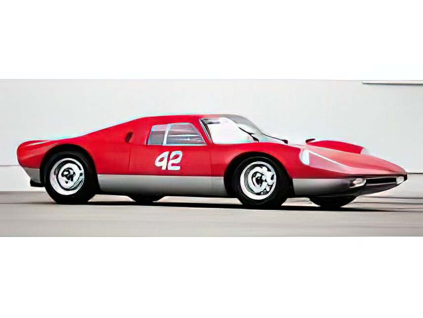 【予約】12月以降発売予定PORSCHE 904 CARRERA GTS ch.904-043 N 42 PEBBLE BEACH AUCTIONS 2017 - RED SILVER/CMC 1/18ミニカー