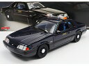 FORD USA MUSTANG 5.0L SSP POLICE DRAGON CHASER 1988 - DARK BLUE/GMP 1/18ミニカー