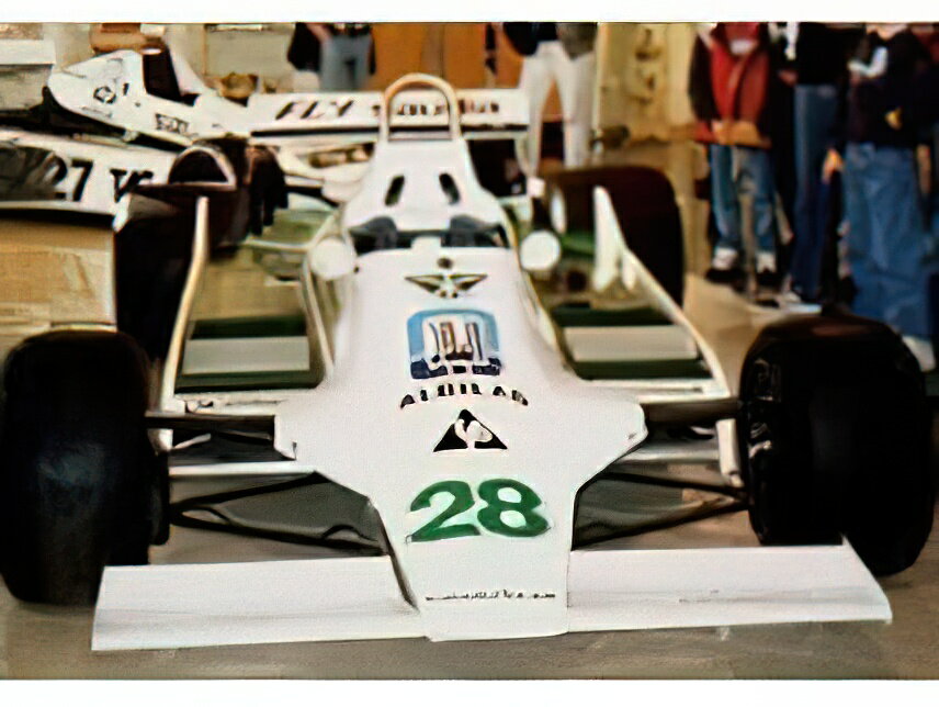 9月以降発売予定WILLIAMS F1 FW07 FORD N 28 WINNER BRITISH GP フィギュア付き 1979 CLAY REGAZZONI - WHITE/GP Replicas 1/18ミニカー