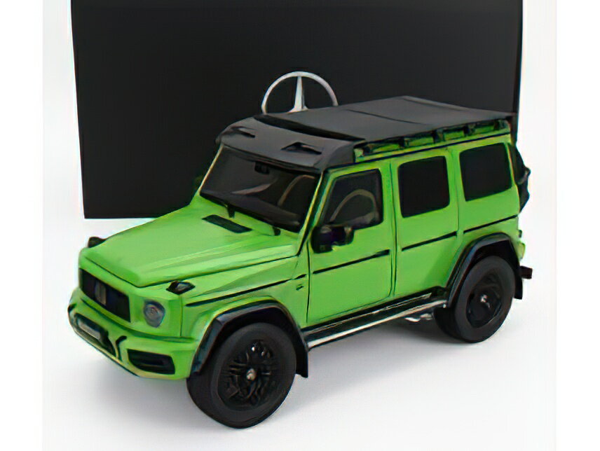 MERCEDES BENZベンツ G-CLASS G63 4x4 4.0 V8 BITURBO 585cv AMG 2020 - HELLO MAGNO GREEN/I-Scale 1/18ミニカー