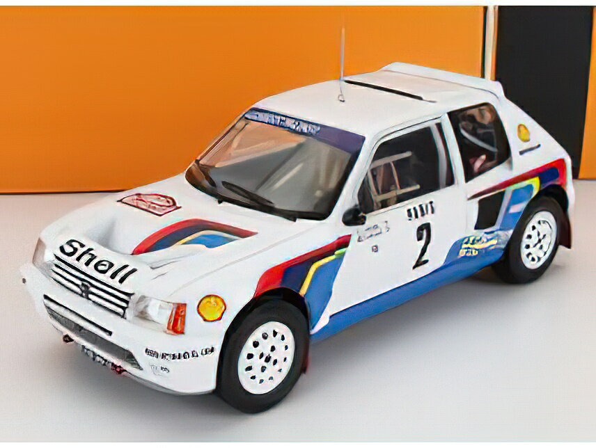 PEUGEOT 205 T16 N 2 RALLY MONTECARLO 1985 A.VATANEN - T.HARRYMAN/IXO 1/24~jJ[