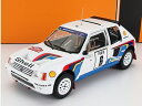 PEUGEOT 205 T16 N 6 RALLY MONTECARLO 1985 T.SALONEN - S.HARJANNE/IXO 1/24ミニカー