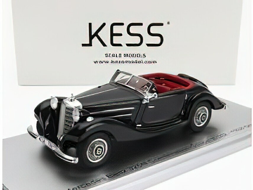 MERCEDES BENZベンツ 320N (W142) COMBINATION CABRIOLET 1938 - BLACK/Kess-Model 1/43ミニカー