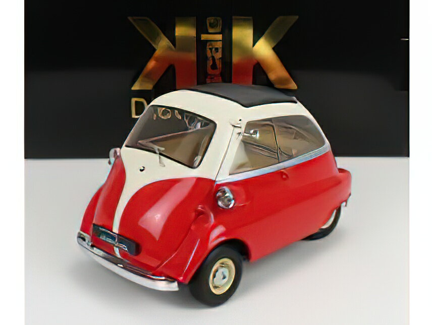 【予約】BMW ISETTA 1959 - RED WHITE/KK-SCALE 1/12ミニカー