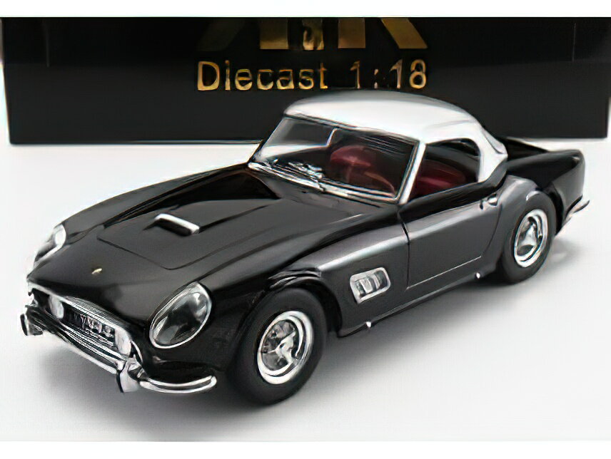 y\zFERRARI 250GT CALIFORNIA SPIDER WITH HARD-TOP 1960 - BLACK/KK-SCALE 1/18~jJ[