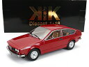 【予約】ALFA ROMEO ALFETTA 1600 GTV 1976 - RED/KK-SCALE 1/18ミニカー