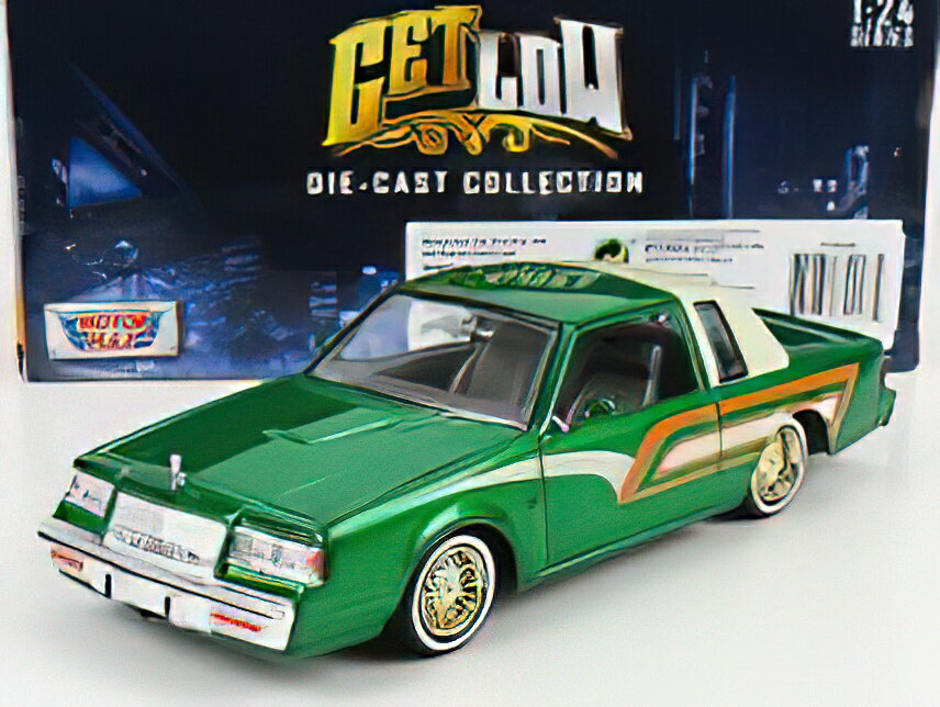 BUICK - REGAL CUSTOM 1987 - GREEN/Motor Max 1/24ミニカー