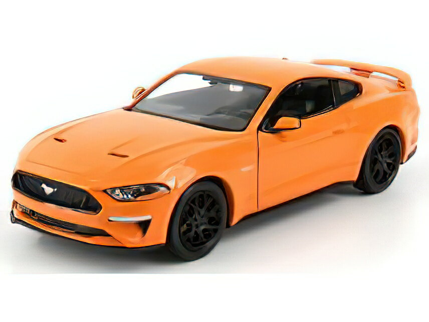 FORD USA MUSTANG GT COUPE 2018 - ORANGE/Motor Max 1/24~jJ[