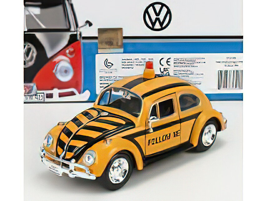 VOLKSWAGEN BEETLE AIRPORT FOLLOW ME SERVICE CAR 1968 /Motor Max 1/24ミニカー