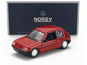 PEUGEOT 205 XL 1985 - RED/Norev 1/87ミニカー