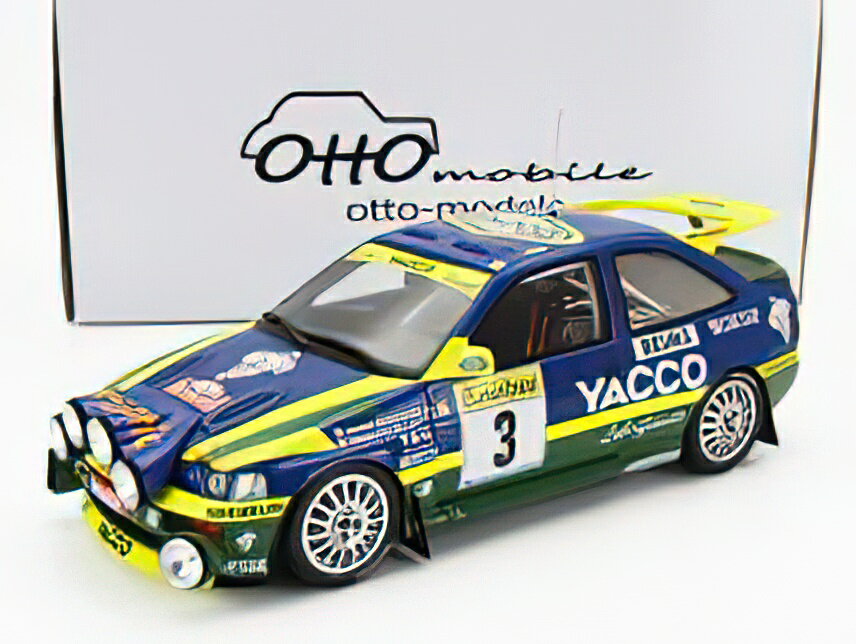 FORD ENGLAND ESCORT RS COSWORTH ALLIANCE YACCO N 3 WINNER RALLY MONTECARLO 1996 P.BERNARDINI/OTTO 1/18 ~jJ[