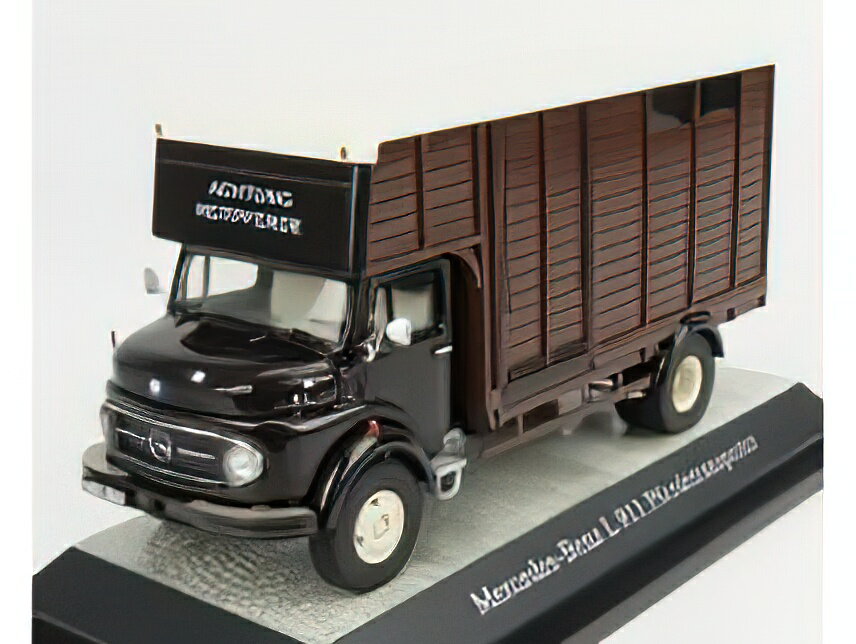 MERCEDES BENZ L911 TRUCK ACHTUNG REITPFERDE TRASPORTO BESTIAME 1969 /PREMIUM CLASSIXXS 1/43~jJ[