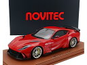 NOVITEC - 812 N-LARGO 2022 - ROSSO SCUDERIA - RED/PEAKO 1/18 ミニカー