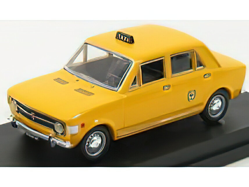 FIAT 128 TAXI MILANO 1971 - 4 PORTE - 4 DOORS - YELLOW /Rio 1/43~jJ[