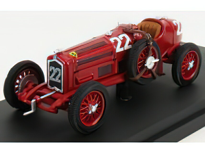 ALFA ROMEO P3 TIPO B N 22 TARGA FLORIO 1935 L.CHIRON - RED /Rio 1/43ミニカー