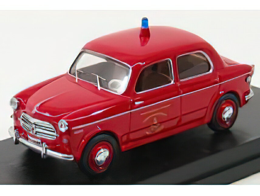 FIAT 1100/103 T.V. VIGILI DEL FUOCO 1955 - FIRE ENGINE - RED /Rio 1/43ミニカー
