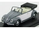 VOLKSWAGEN BEETLE CABRIOLET KARMANN OPEN 1949 /Rio 1/43ミニカー