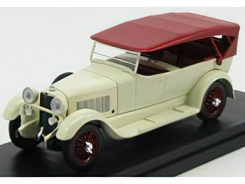 MERCEDES BENZxc 11-40 CABRIOLET CLOSED 1924 - WHITE RED /Rio 1/43~jJ[