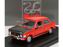 FIAT 128 RALLY 1971 - RED BLACK /Rio 1/43ミニカー