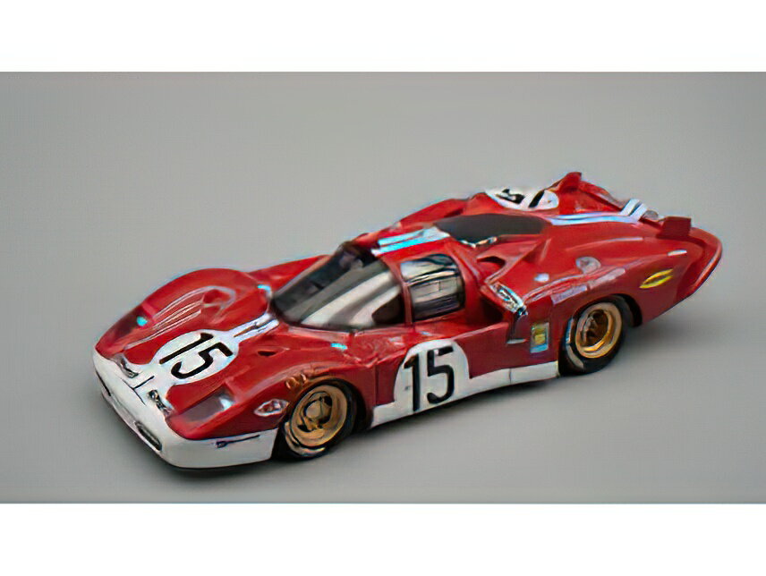 【予約】6-8月以降発売予定FERRARI 512S 5.0L V12 SCUDERIA FILIPINETTI N 15 24h LE MANS 1970 MIKE PARKES /Tecno 1/43ミニカー