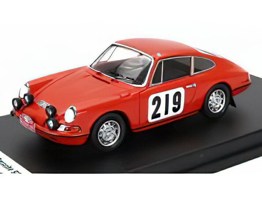 PORSCHE 911T COUPE N 219 10th MONTECARLO 1968 BJORN WALDEGAARD /Trofeu 1/43ߥ˥