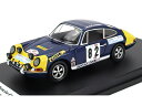 PORSCHE 911S COUPE N 82 TAP RALLY 1970 COLACO MARQUES /Trofeu 1/43ミニカー