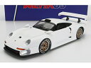 PORSCHE 911 GT1 PLAIN BODY VERSION 1996 - WHITE /WERK83 1/18ミニカー