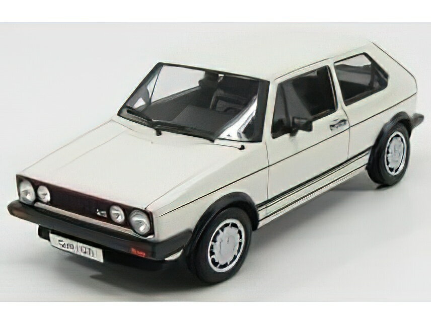 VOLKSWAGEN GOLF I GTI PIRELLI 2-DOOR 1983 - WHITE /WELLY 1/18ミニカー