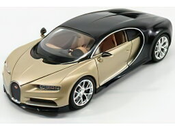 BUGATTI CHIRON LE PATRON 2016 - GOLD MET BLACK /WELLY 1/24ミニカー