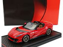 FERRARI - 812 COMPETIZIONE A SPIDER 2022 - ROSSO CORSA 322 - RED /BBR 1/43 ミニカー