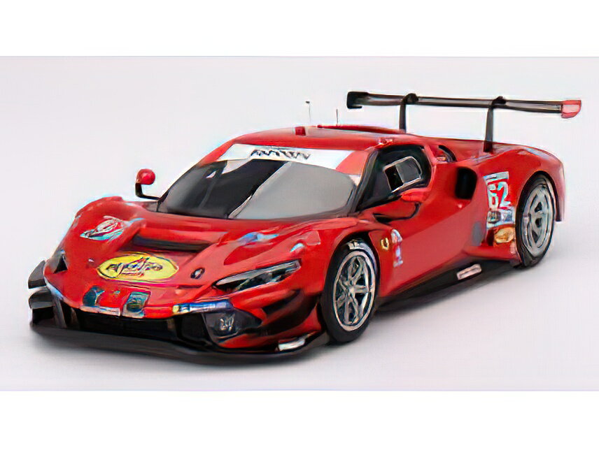 【予約】12月以降発売予定FERRARIフェラーリ 296 GT3 3.0L TWIN TURBO V6 TEAM RISI COMPETIZIONE N 62 24h DAYTONA 2023 ALESSANDRO PIERGUIDI - DAVIDE RIGON - DANIEL SERRA - JAMES CALADO - RED /BBR 1/18ミニカー