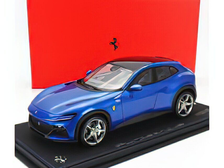 FERRARItF[ PUROSANGUE SUV 2022 BLU CORSA - BLUE MET /BBR 1/18~jJ[