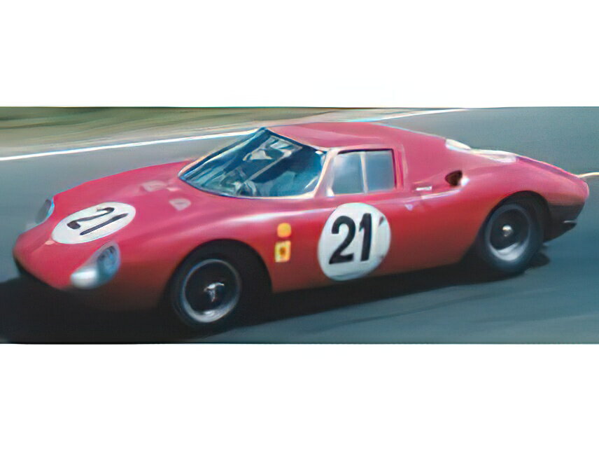 【予約】12月以降発売予定FERRARI - 250LM 3.3L V12 ch. n5893 TEAM N.A.R.T. NORTH AMERICAN RACING N 21 WINNER 24h LE MANS 1965 JOCHEN RINDT - MASTEN GREGORY - RED /CMC 1/18 ミニカー