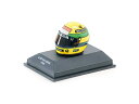 【予約】12月以降発売予定BELL F1 CASCO HELMETヘルメット HONDA MP4/4 N 12 WORLD CHAMPION SEASON 1988 AYRTON SENNAアイルトン セナ - YELLOW GREEN /Minichamps 1/8