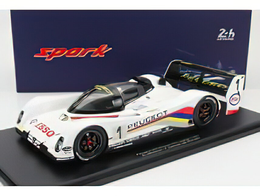 PEUGEOT - 905 EVO1bis SA35 3.5L V10 TEAM PEUGEOT TALBOT SPORT N 1 WINNER 24h LE MANS 1992 D.WARWICK - Y.DALMAS - M.BLUNDELL WHITE /Xp[N 1/18 ~jJ[