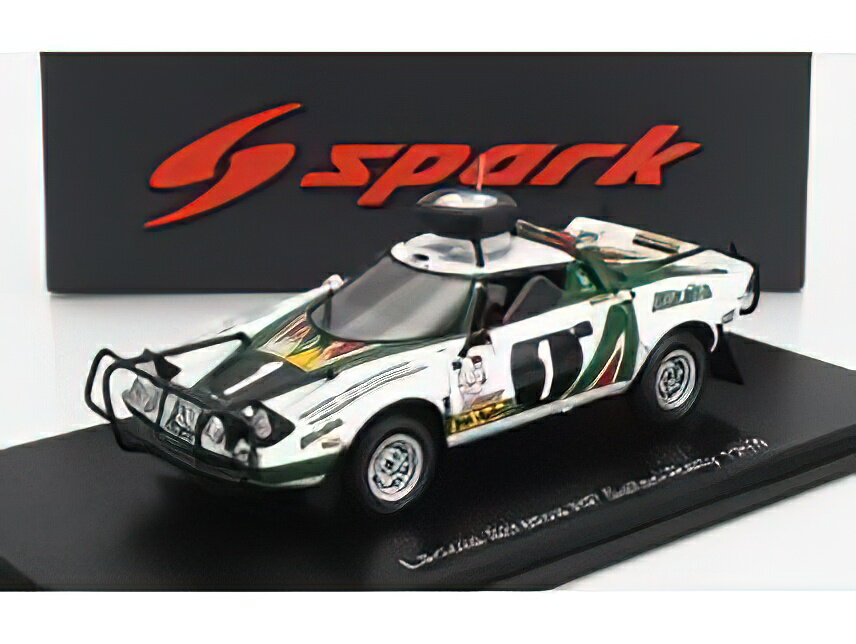 LANCIA STRATOS HF ALITALIA N 1 RALLY SAFARI 1976 BJORN WALDEGAARD /Spark 1/43 ~jJ[