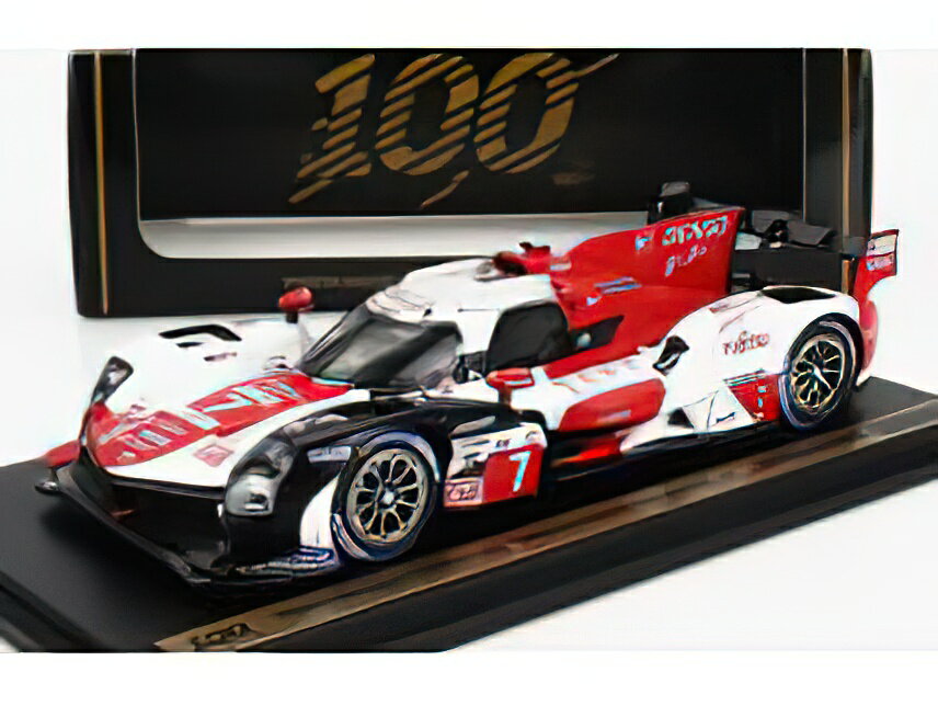 TOYOTA GR010 3.5L V6 TWIN TURBO HYBRID TEAM GAZOO RACING N 7 24h LE MANS 2023 MIKE CONWAY KAMUI KOBAYASHI JOSE MARIA LOPEZ WHITE RED/スパーク 1/43ミニカー