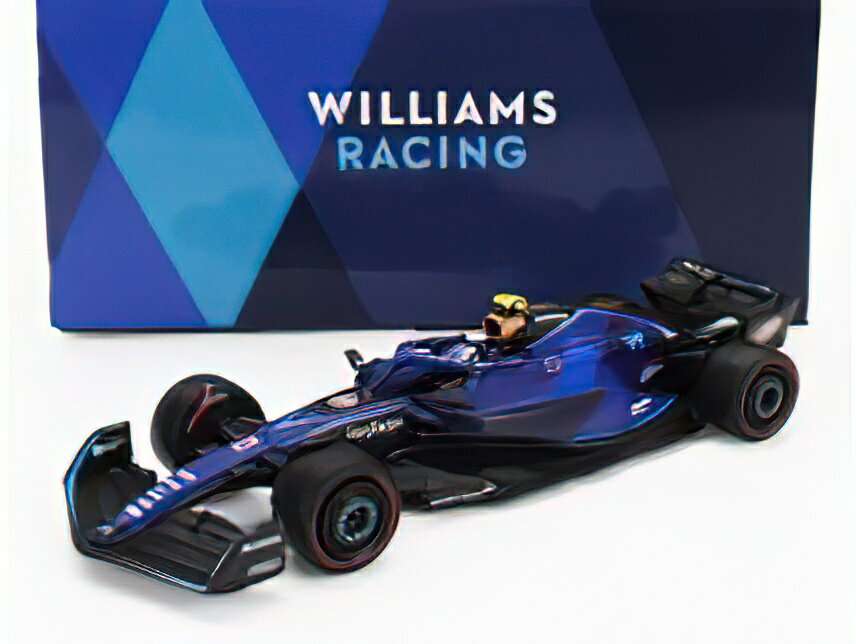 WILLIAMS - F1 FW45 TEAM WILLIAMS RACING N 2 BAHRAIN GP 2023 LOGAN SARGEANT - BLUE /スパーク 1/64 ミニカー