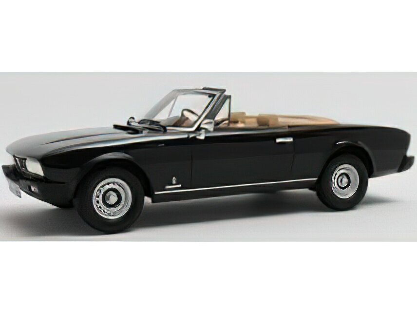 y\z8ȍ~\PEUGEOT - 504 CABRIOLET OPEN 1983 - BLACK /Cult-Scale 1/18 ~jJ[