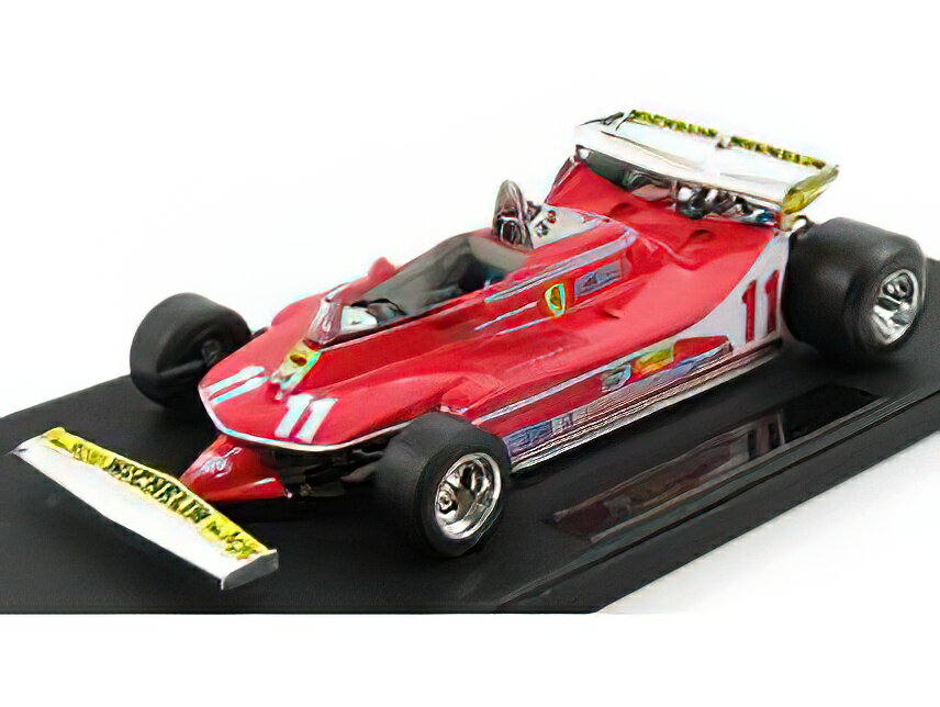 12月以降発売予定FERRARIフェラーリ F1 312T4 N 11 GP MONTECARLO 1979 J.SCHECKTER 1979 WORLD CHAMPION - RED /GP Replicas 1/18ミニカー