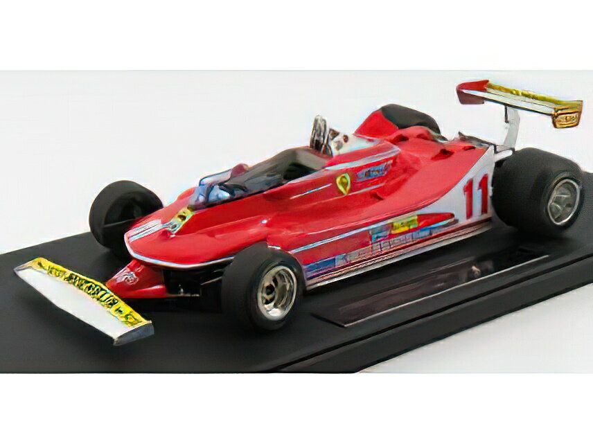 y\z12ȍ~\FERRARItF[ F1 312T4 N 11 GP MONZA J.SCHECKTER 1979 WORLD CHAMPION - RED /GP Replicas 1/18~jJ[