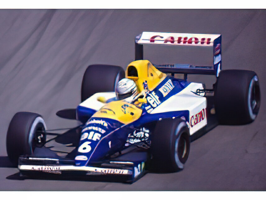 【予約】12月以降発売予定WILLIAMS F1 FW14B RENAULT N 6 2nd BRITISH GP 1992 RICARDO PATRESE BLUE YELLOW WHITE/GP Replicas 1/12ミニカー