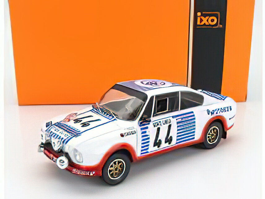 SKODA - 130RS TEAM SKODA N 44 15th RALLY MONTECARLO 1977 MIROSLAV ZAPADLO - JIRI MOTAL /IXO 1/24 ߥ˥