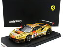 FERRARI - 488 GT3 EVO 3.9L TURBO V8 TEAM OCTANE126 SERLIANA N 26 POLE POSITION 24h NURBURGRING 2022 BJORN GROSSMANN - JONATHAN HIRSCHI - LUCA LUDWIG - SIMON TRUMMER - GOLD MET /LOOKSMART 1/43 ミニカー