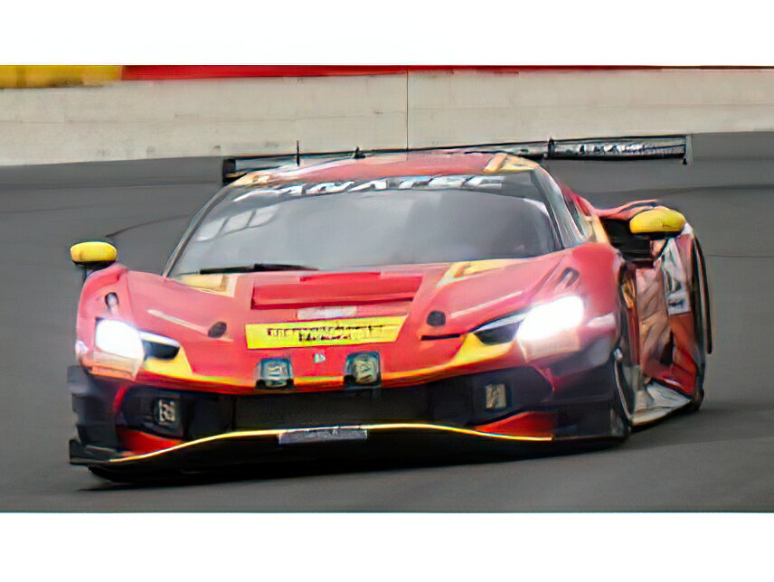 【予約】12月以降発売予定FERRARI - 296 GT3 TEAM AF CORSE FRANCORCHAMPS MOTORTS N 71 24h SPA 2023 ANTONIO FUOCO - DAVIDE RIGON - DANIEL SERRA - RED YELLOW /LOOKSMART 1/43 ミニカー