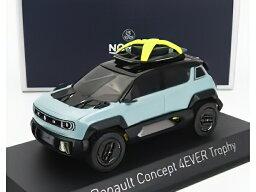 RENAULT - CONCEPT 4EVER TROPHY E-TECH 100% ELECTRIC 2023 - LIGHT BLUE /Norev 1/43 ミニカー