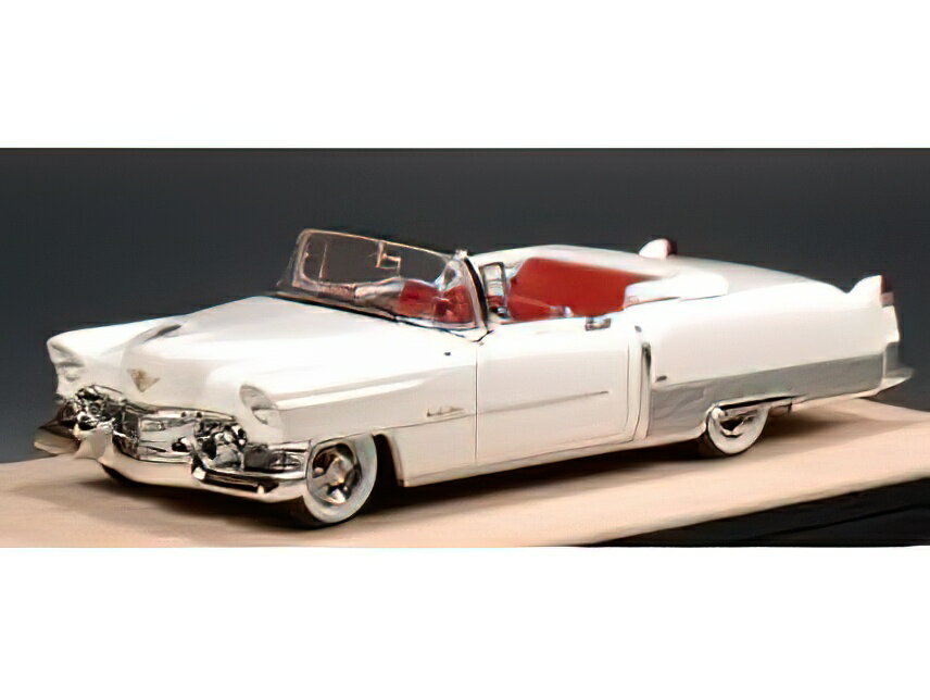 【予約】12月以降発売予定CADILLACキャデラック ELDORADO CONVERTIBLE OPEN 1954 - WHITE /STAMP-MODELS 1/43 ミニカー