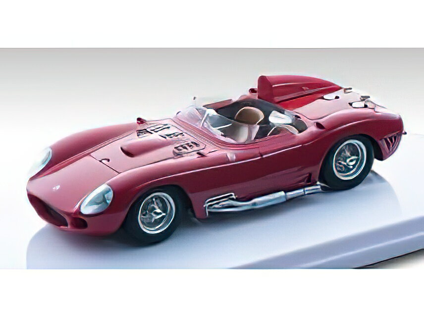 y\z12ȍ~\MASERATI 450S PRESS STREET VERSION 1957 - RED /Tecno 1/43 ~jJ[